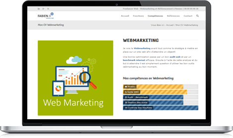CV webdesign